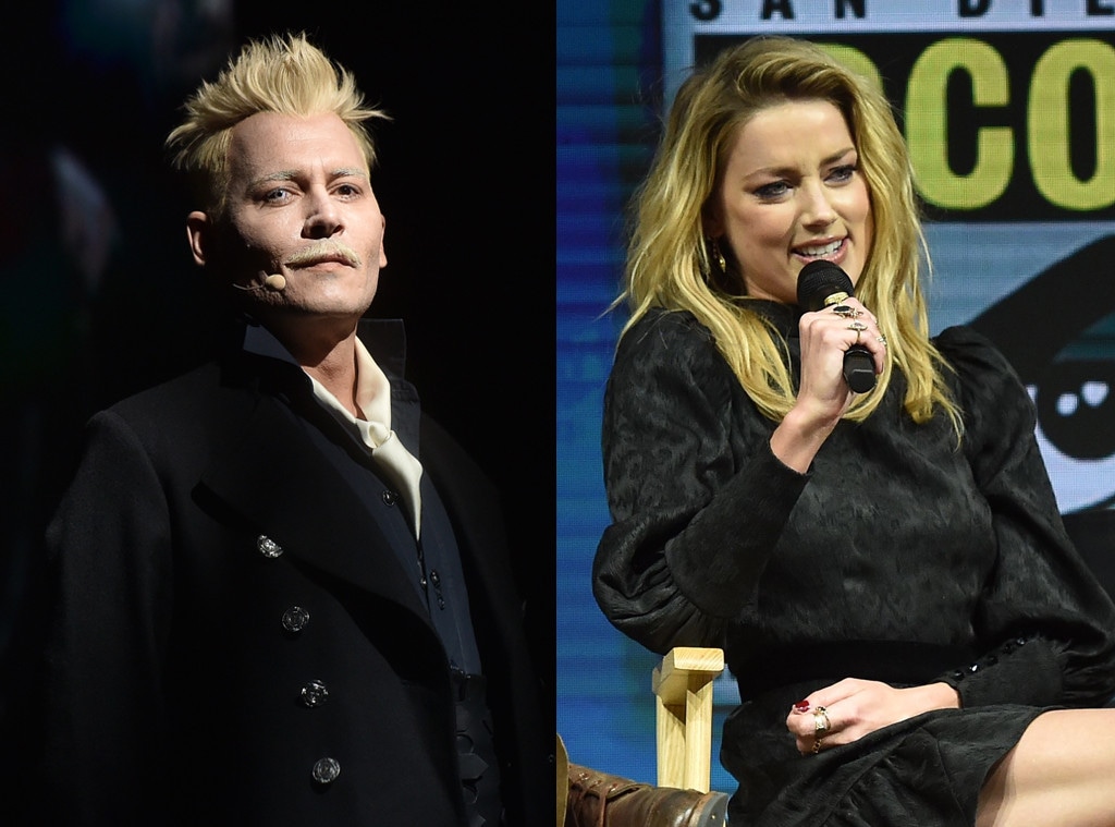 Johnny Depp and Amber Heard Almost Ran into Each Other at ComicCon E